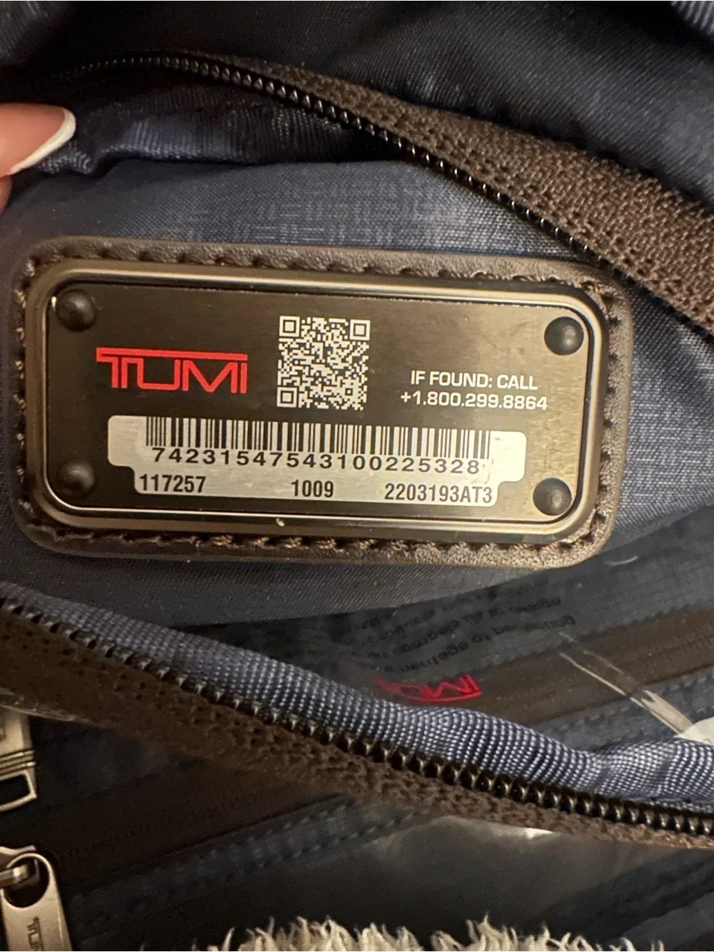 TUMI Alpha Split Travel Kit Toiletry Cosmetic Organizer Monogram JLM